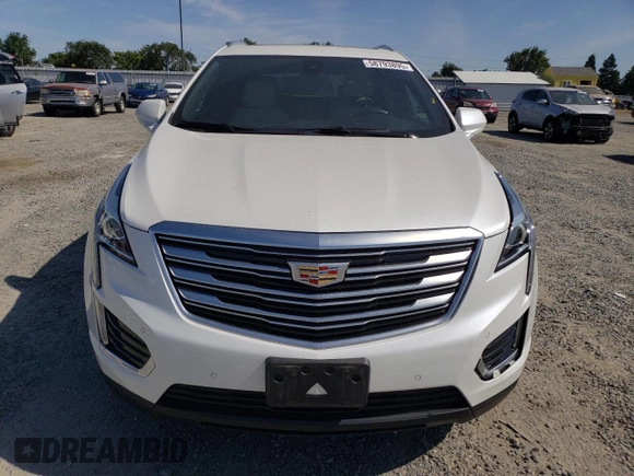 2017 Cadillac XT5 Luxury AWD with VIN 1GYKNDRS0HZ180703, listed as a Copart auction lot 58793895 with 30,339 mi miles and Salvage title. Bid and sale history available at DreamBid. Image 5.