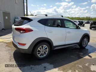 2017 Hyundai Tucson SE with VIN KM8J33A41HU506970, listed as a Copart auction lot 52351705 with 86,074 mi miles and Salvage Title. Bid and sale history available at DreamBid. Image 3.