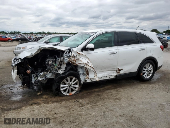 2019 Kia Sorento L with VIN 5XYPG4A37KG531610, listed as a Copart auction lot 54531895 with Not Provided miles and Salvage Title. Bid and sale history available at DreamBid. Image 1.