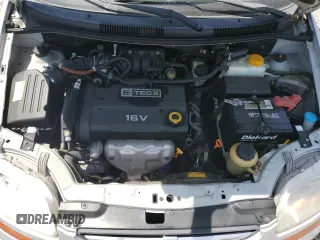 2007 Chevrolet Aveo LS with VIN KL1TD66617B758922, listed as a Copart auction lot 52804665 with 91,639 mi miles and Salvage title. Bid and sale history available at DreamBid. Image 11.