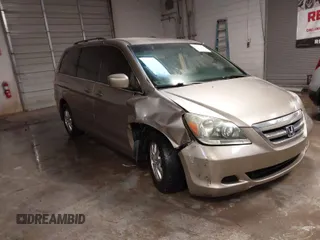 2006 Honda Odyssey EX with VIN 5FNRL38486B106648, listed as a IAAI auction lot 41593786 with 1 mi miles. Bid and sale history available at carsss.com. Image 1.