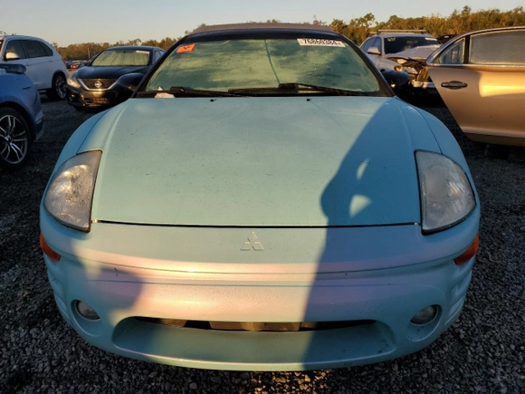 2005 Mitsubishi Eclipse GTS with VIN 4A3AE75H25E033876, listed as a Copart auction lot 76860384 with 0 mi miles and Salvage Title. Bid and sale history available at carsss.com. Image 5.