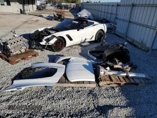 2017 Chevrolet Corvette Z06 2LZ with VIN 1G1YS2D62H5600243, listed as a Copart auction lot 81422994 with 8,786 mi miles and Non Repairable. Bid and sale history available at carsss.com. Image 13.