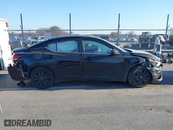 2023 Nissan Sentra S with VIN 3N1AB8BV1PY308058, listed as a IAAI auction lot 41639633 with 9,397 mi miles and . Bid and sale history available at DreamBid. Image 13.