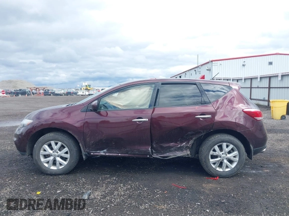2014 Nissan Murano SL with VIN JN8AZ1MU4EW401508, listed as a IAAI auction lot 41969431 with 109,006 mi miles and . Bid and sale history available at carsss.com. Image 14.
