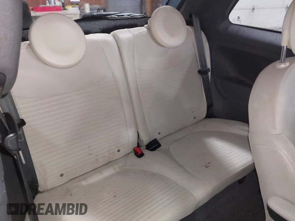 2015 FIAT 500 Sport with VIN 3C3CFFBR9FT624227, listed as a IAAI auction lot 42272867 with 101,941 mi miles and . Bid and sale history available at DreamBid. Image 8.
