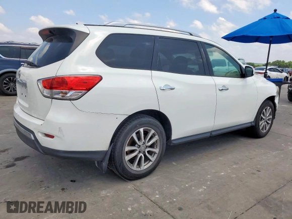2015 Nissan Pathfinder S with VIN 5N1AR2MN8FC685119, listed as a Copart auction lot 59953365 with 165,551 mi miles and Clean title. Bid and sale history available at DreamBid. Image 3.