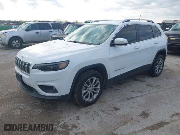 2019 Jeep Cherokee Latitude Plus with VIN 1C4PJLLN2KD171347, listed as a IAAI auction lot 41912894 with 197,233 mi miles and . Bid and sale history available at DreamBid. Image 17.