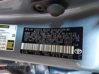 2024 Toyota Corolla LE with VIN 5YFB4MDE6RP216481, listed as a IAAI auction lot 41734716 with 7,120 mi miles and . Bid and sale history available at DreamBid. Image 9.