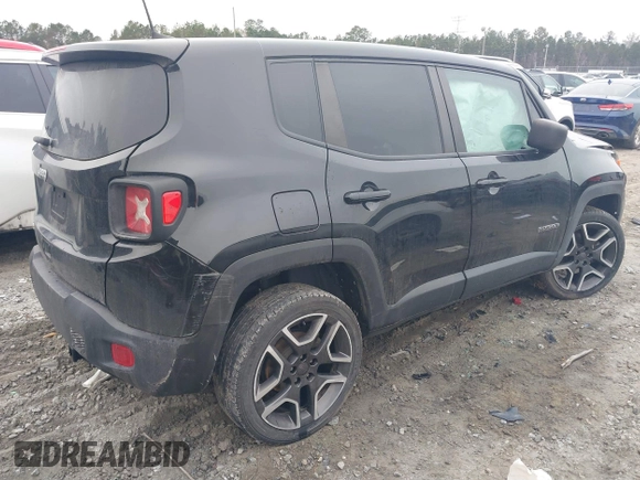 2020 Jeep Renegade Sport z VIN ZACNJBAB7LPL97605, wystawiony jako IAAI lot #41200333 z przebiegiem 74 345 mil mil oraz . Historia ofert i sprzedaży dostępna na DreamBid. Obrazek 4.