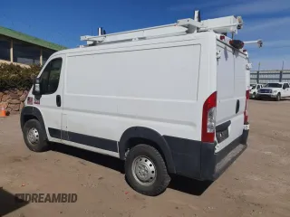 2021 Ram ProMaster Cargo with VIN 3C6LRVNG1ME576187, listed as a Copart auction lot 81195664 with Not Provided miles and Salvage Title. Bid and sale history available at DreamBid. Image 2.
