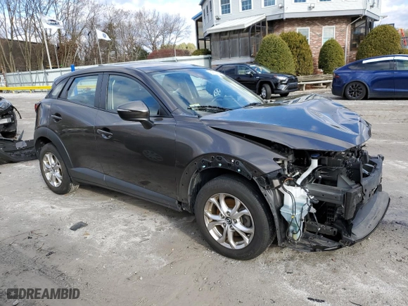 2020 Mazda CX-3 Sport with VIN JM1DKFB70L1464400, listed as a Copart auction lot 84750294 with 15,563 mi miles and Salvage Title. Bid and sale history available at carsss.com. Image 4.