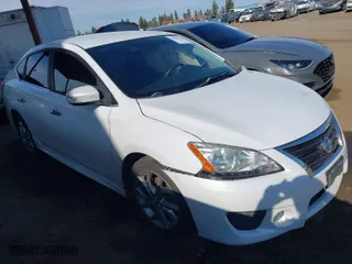 2015 Nissan Sentra S with VIN 3N1AB7APXFY226129, listed as a IAAI auction lot 41901347 with 109,175 mi miles. Bid and sale history available at carsss.com. Image 1.