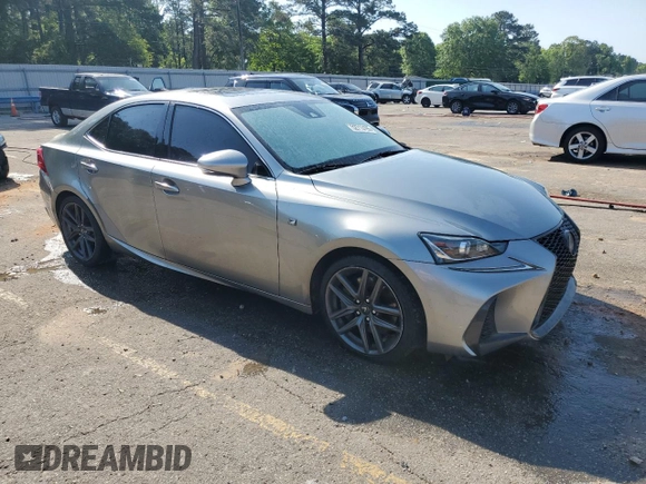 2018 Lexus IS 300 with VIN JTHBA1D2XJ5075055, listed as a Copart auction lot 52713195 with 62,597 mi miles and Salvage title. Bid and sale history available at DreamBid. Image 4.