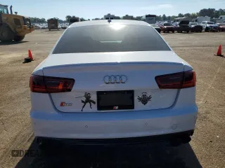 2016 Audi S6 Premium Plus with VIN WAUF2AFC7GN076093, listed as a Copart auction lot 66581024 with 100,211 mi miles and Salvage Title. Bid and sale history available at carsss.com. Image 6.