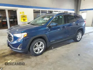 2020 GMC Terrain SLE z VIN 3GKALMEV2LL316230, wystawiony jako Copart lot #52120105 z przebiegiem 90 833 mil mil oraz Szkoda całkowita • Salvage title. Historia ofert i sprzedaży dostępna na DreamBid. Obrazek 1.