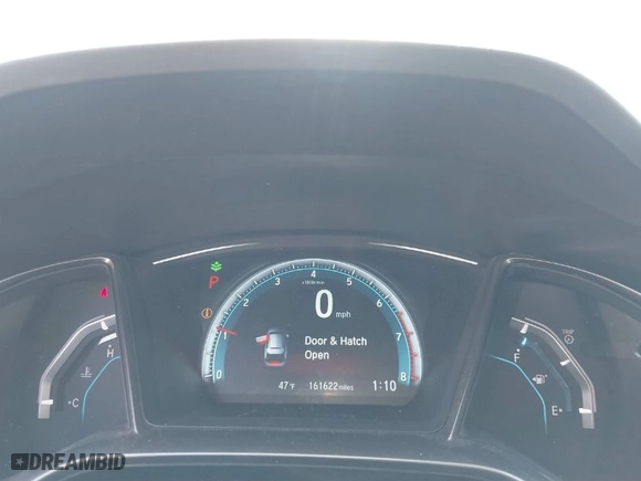 2017 Honda Civic Hatchback EX-L Navi with VIN SHHFK7H79HU222272, listed as a IAAI auction lot 41816893 with 161,622 mi miles. Bid and sale history available at carsss.com. Image 15.