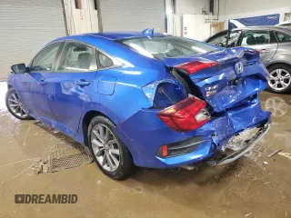 2019 Honda Civic Sedan EX with VIN 19XFC1F31KE017621, listed as a Copart auction lot 50706145 with 99,477 mi miles and Salvage Title. Bid and sale history available at carsss.com. Image 2.