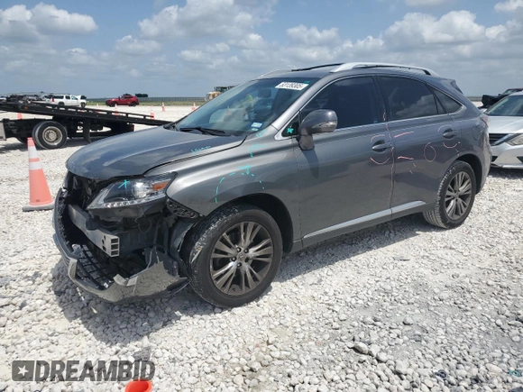 2013 Lexus RX 350 with VIN 2T2ZK1BA4DC126334, listed as a Copart auction lot 53139305 with 140,206 mi miles and Salvage Title. Bid and sale history available at DreamBid. Image 1.