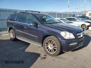2012 Mercedes-Benz GL-Class GL 450 with VIN 4JGBF7BE3CA782300, listed as a Copart auction lot 74688864 with 157,249 mi miles and Salvage Title. Bid and sale history available at carsss.com. Image 4.