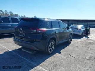 2021 Nissan Rogue SV with VIN 5N1AT3BA0MC740053, listed as a IAAI auction lot 41408817 with 79,133 mi miles. Bid and sale history available at carsss.com. Image 4.