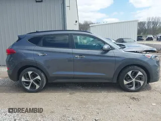 2016 Hyundai Tucson Eco with VIN KM8J3CA2XGU103017, listed as a IAAI auction lot 41897807 with 95,722 mi miles. Bid and sale history available at carsss.com. Image 13.