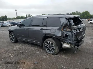 2021 Jeep Grand Cherokee Overland with VIN 1C4RJKDG3M8188009, listed as a Copart auction lot 65584584 with 39,438 mi miles and Salvage title. Bid and sale history available at DreamBid. Image 2.