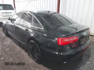 2012 Audi A6 3.0T Prestige with VIN WAUBGAFC1CN025117, listed as a IAAI auction lot 42027261 with 162,490 mi miles. Bid and sale history available at carsss.com. Image 3.