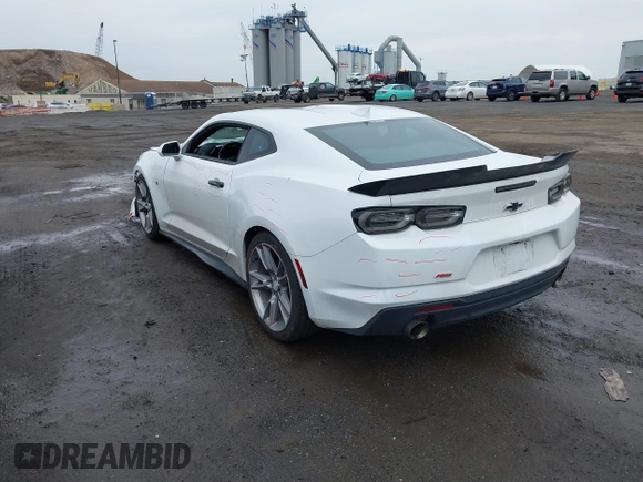 2022 Chevrolet Camaro 1LT with VIN 1G1FB1RX3N0105934, listed as a IAAI auction lot 42000503 with 47,866 mi miles. Bid and sale history available at carsss.com. Image 3.