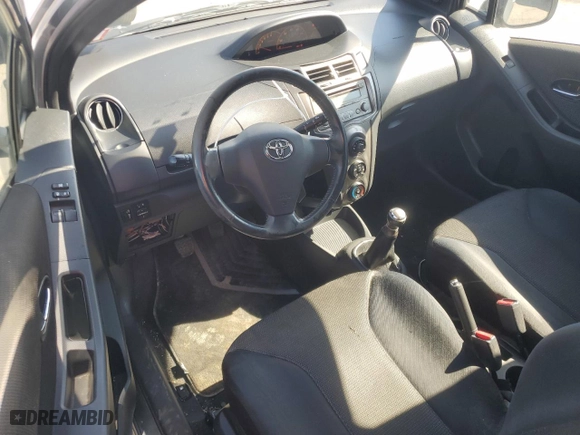 2009 Toyota Yaris with VIN JTDJT903595261036, listed as a Copart auction lot 46598745 with 208,109 mi miles and Clean Title. Bid and sale history available at carsss.com. Image 8.