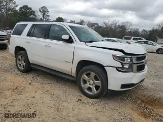 2019 Chevrolet Tahoe LS with VIN 1GNSCAKC4KR202956, listed as a Copart auction lot 47599805 with 161,818 mi miles and Salvage Title. Bid and sale history available at carsss.com. Image 4.