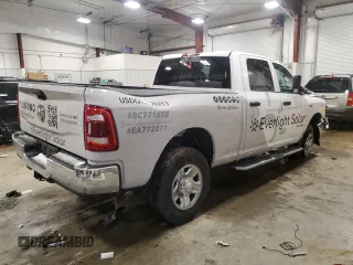 2022 Ram 2500 Tradesman with VIN 3C6UR5CJ5NG141181, listed as a Copart auction lot 47524275 with 34,221 mi miles and Non Repairable. Bid and sale history available at carsss.com. Image 3.
