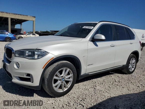 2015 BMW X5 xDrive35d with VIN 5UXKS4C57F0N08636, listed as a Copart auction lot 53275545 with 91,761 mi miles and Clean Title. Bid and sale history available at carsss.com. Image 1.