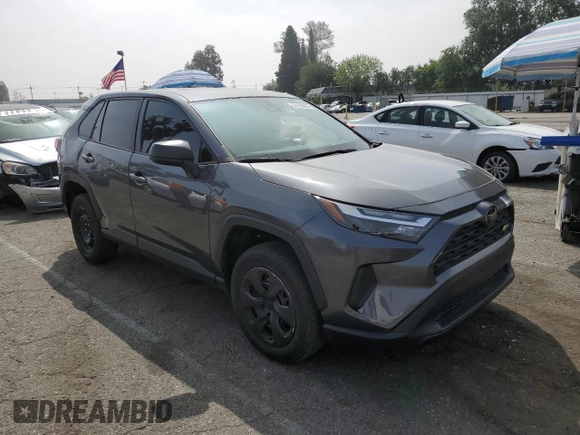 2023 Toyota RAV4 LE with VIN 2T3F1RFV4PC347773, listed as a Copart auction lot 53130605 with 33,775 mi miles and Salvage Title. Bid and sale history available at carsss.com. Image 4.