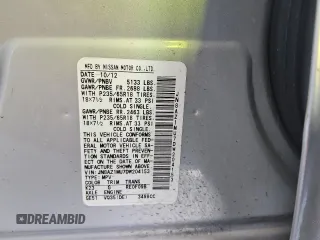 2013 Nissan Murano SL with VIN JN8AZ1MU7DW204153, listed as a Copart auction lot 74564904 with 119,108 mi miles and Clean Title. Bid and sale history available at carsss.com. Image 14.