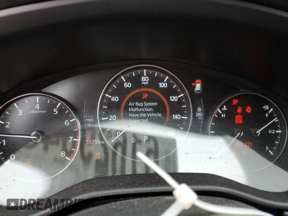 2023 Mazda CX-50 Premium Plus with VIN 7MMVABEY6PN113039, listed as a Copart auction lot 61629645 with 55,759 mi miles and Salvage title. Bid and sale history available at DreamBid. Image 9.