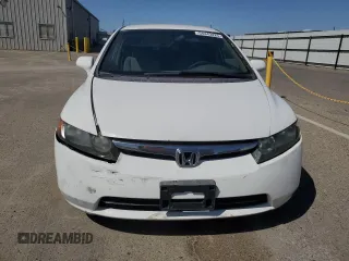 2007 Honda Civic Sdn LX with VIN 1HGFA16547L135170, listed as a Copart auction lot 54443225 with 143,675 mi miles and Salvage Title. Bid and sale history available at carsss.com. Image 5.