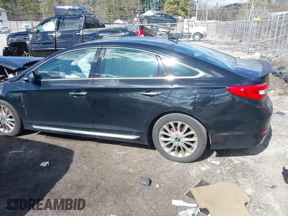 2015 Hyundai Sonata Limited with VIN 5NPE34AF3FH048224, listed as a IAAI auction lot 41857219 with 166,240 mi miles and . Bid and sale history available at carsss.com. Image 14.