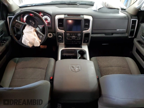 2018 Ram 1500 Big Horn with VIN 3C6RR7LG7JG196490, listed as a Copart auction lot 50249465 with 105,918 mi miles and Salvage Title. Bid and sale history available at carsss.com. Image 8.