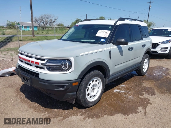 2023 Ford Bronco Sport Heritage с VIN 3FMCR9G60PRD88788, выставлен на аукционе IAAI как лот 41992912 с пробегом 30 107 миль миль и . История ставок и продаж доступна на DreamBid. Изображение 2.