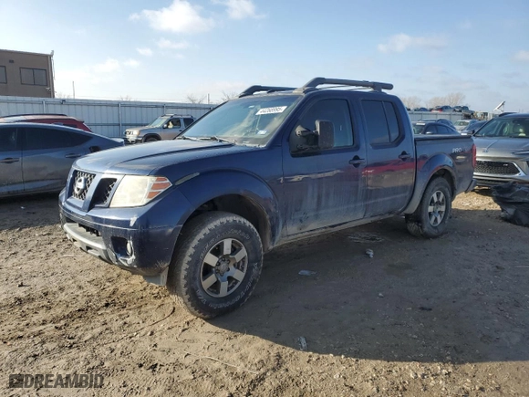 2011 Nissan Frontier PRO-4X with VIN 1N6AD0EV9BC402014, listed as a Copart auction lot 44268995 with 160,287 mi miles and Salvage Title. Bid and sale history available at carsss.com. Image 1.