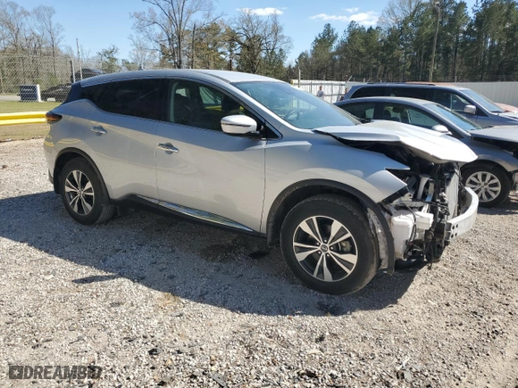 2020 Nissan Murano S with VIN 5N1AZ2AJXLN121859, listed as a Copart auction lot 48991785 with 48,290 mi miles and Salvage Title. Bid and sale history available at carsss.com. Image 4.