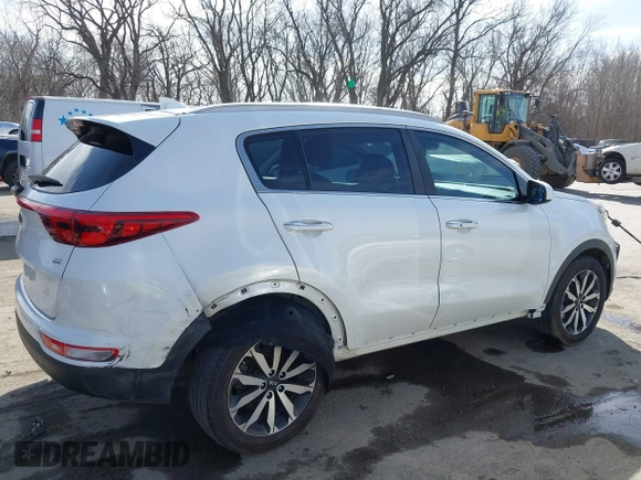2017 Kia Sportage EX with VIN KNDPN3ACXH7168516, listed as a IAAI auction lot 41813764 with 88,594 mi miles and . Bid and sale history available at carsss.com. Image 14.