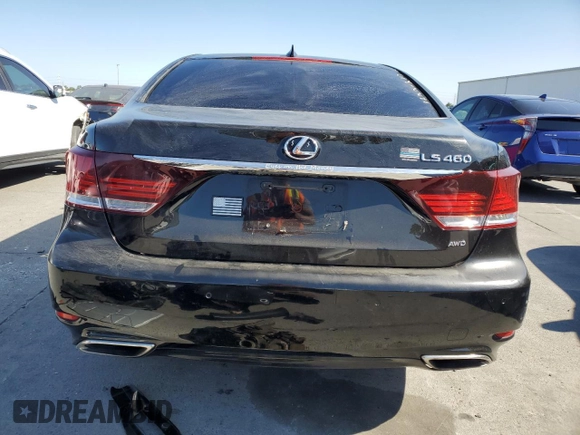 2014 Lexus LS 460 with VIN JTHCL5EFXE5021526, listed as a Copart auction lot 64903394 with 169,683 mi miles and Clean title. Bid and sale history available at DreamBid. Image 6.