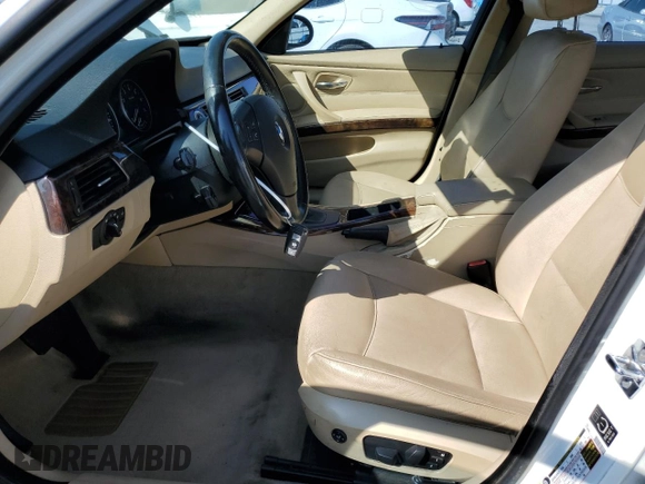 2007 BMW 3 Series 328i with VIN WBAVC53527FZ74813, listed as a Copart auction lot 62311675 with 159,332 mi miles and Salvage title. Bid and sale history available at DreamBid. Image 7.