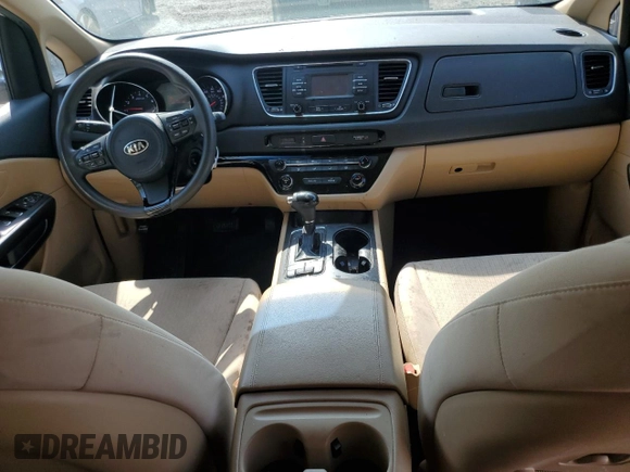 2016 Kia Sedona LX with VIN KNDMB5C15G6158080, listed as a Copart auction lot 55841855 with 145,198 mi miles and Clean Title. Bid and sale history available at DreamBid. Image 8.