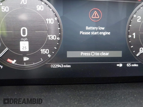 2023 Land Rover Defender X-Dynamic SE with VIN SALE2EEU9P2170194, listed as a IAAI auction lot 42402794 with 22,943 mi miles and . Bid and sale history available at DreamBid. Image 7.