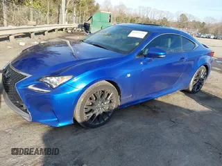 2015 Lexus RC 350 F Sport with VIN JTHHE5BC0F5008649, listed as a IAAI auction lot 41591221 with 119,794 mi miles and . Bid and sale history available at DreamBid. Image 17.