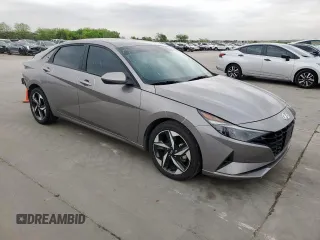 2023 Hyundai Elantra SEL with VIN KMHLS4AG6PU443567, listed as a Copart auction lot 51771275 with 50,007 mi miles and Salvage Title. Bid and sale history available at DreamBid. Image 4.