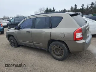 2008 Jeep Compass Sport with VIN 1J8FT47WX8D566487, listed as a Copart auction lot 87428694 with 377,985 mi miles and Salvage Title. Bid and sale history available at carsss.com. Image 2.